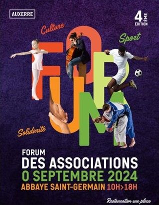 Forum des Associations Auxerre - Samedi 07 Septembre 2024